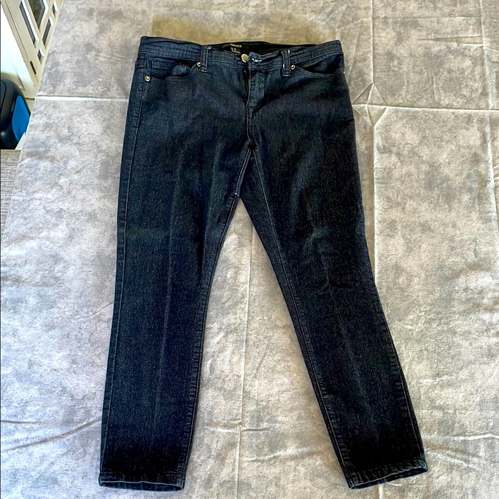 Vintage Y2K forever 21 stonewashed Black Jeans